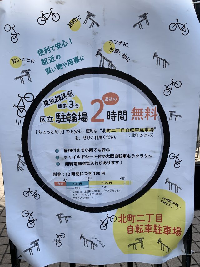 駐輪場ーひいらぎ整体
