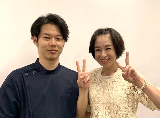 お客様とのツーショット