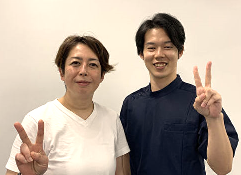 お客様とのツーショット